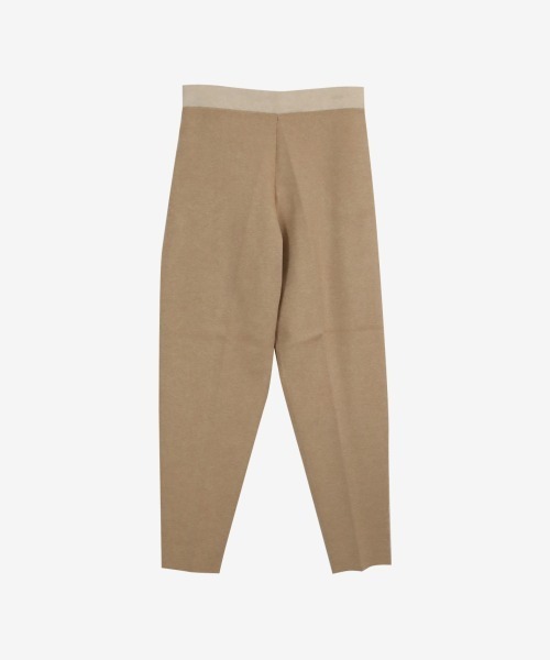 STUDIO PICONE（スタジオピッコーネ）の「バイカラーニットパンツ（その他パンツ・レディース・グレー/ネイビー/ベージュ・L/M）」の5枚目の写真