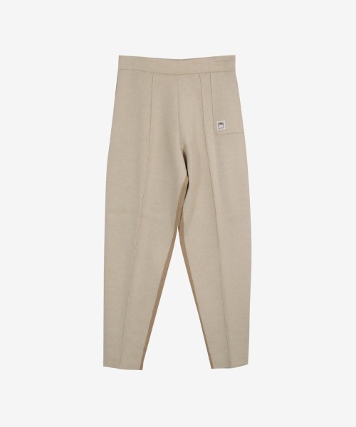 STUDIO PICONE（スタジオピッコーネ）の「バイカラーニットパンツ（その他パンツ・レディース・グレー/ネイビー/ベージュ・L/M）」の4枚目の写真