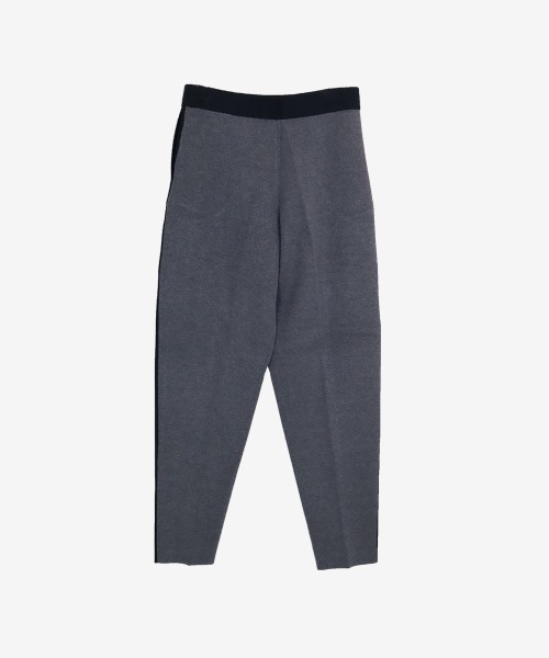 STUDIO PICONE（スタジオピッコーネ）の「バイカラーニットパンツ（その他パンツ・レディース・グレー/ネイビー/ベージュ・L/M）」の7枚目の写真