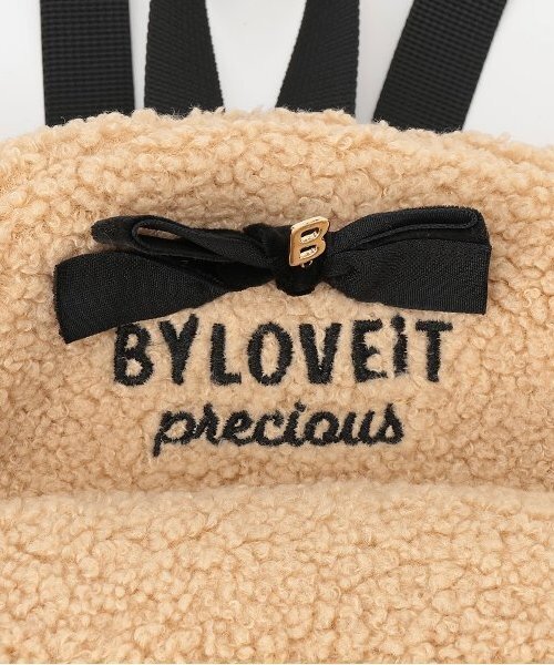 by LOVEiT（バイラビット）の「クマ耳ボアリュック（バックパック/リュック・キッズ・ベージュ/オフホワイト・FREE）」の8枚目の写真