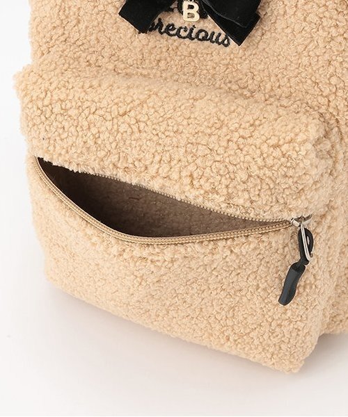 by LOVEiT（バイラビット）の「クマ耳ボアリュック（バックパック/リュック・キッズ・ベージュ/オフホワイト・FREE）」の4枚目の写真