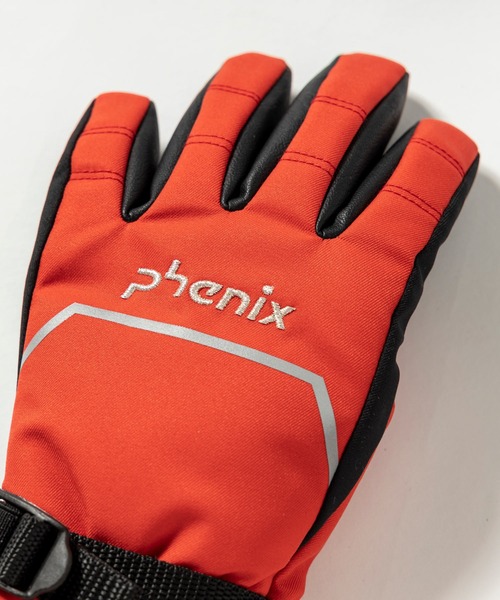 phenix(フェニックス)の「phenix(フェニックス)Ski Slope Junior Gloves スキースロープジュニアグローブ/キッズ/子供用 スノーグローブ/スキーウェア/手袋/5本指(手袋・キッズ・ブラック/カーキ/ブルー/レッド・S/L/M)」の11枚目の写真