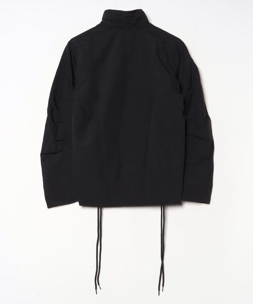 .KOM(ドットコム)の「A'GEM/9 × .kom 『.kom/ドットケーオーエム』シャーリングナイロンジャケット(ナイロンジャケット・レディース・ブラック/グレー・FREE)」の6枚目の写真