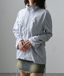 .KOM（ドットコム）の「A'GEM/9 × .kom 『.kom/ドットケーオーエム』シャーリングナイロンジャケット（ナイロンジャケット）」