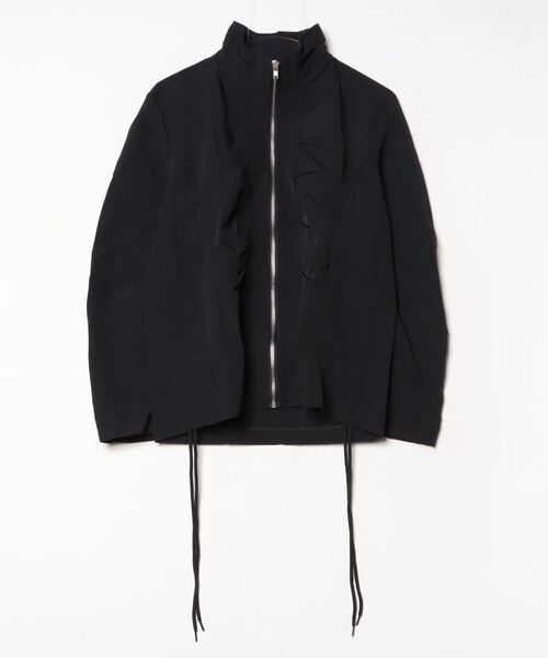 .KOM(ドットコム)の「A'GEM/9 × .kom 『.kom/ドットケーオーエム』シャーリングナイロンジャケット(ナイロンジャケット・レディース・ブラック/グレー・FREE)」の12枚目の写真