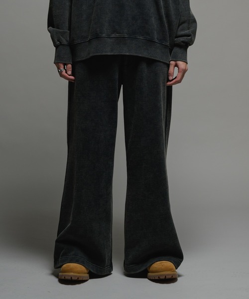 CASPER JOHN(キャスパージョン)の「Hand craft sweat pants/ハンドクラフトスウェットパンツ(スウェットパンツ・メンズ・ブラウン/グレー/ブラック・MEDIUM/SMALL/X-SMALL/LARGE)」の15枚目の写真