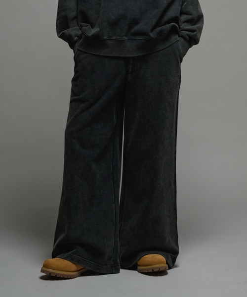 CASPER JOHN(キャスパージョン)の「Hand craft sweat pants/ハンドクラフトスウェットパンツ(スウェットパンツ・メンズ・ブラウン/グレー/ブラック・MEDIUM/SMALL/X-SMALL/LARGE)」の16枚目の写真