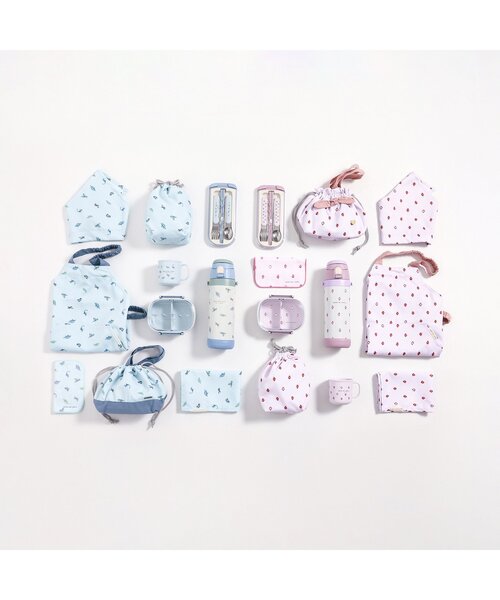 apres les cours（アプレレクール）の「いちご・恐竜柄ランチョンマット（ランチョンマット/テーブルウェア・キッズ・ピンク/サックスブルー・FREE）」の7枚目の写真