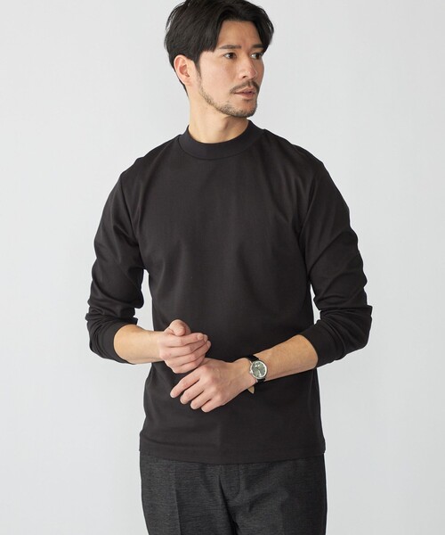 セール】【WEB限定】SHIPS:〈抗菌/防臭〉テレワーク ビズ モックネック