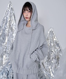 Nora Lily（ノラリリー）の「【Nora Lily】Attached Hood 3D Switching PO Parka（パーカー）」