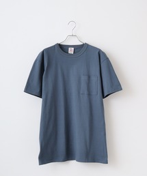 CROSS & STITCH OEマックスウエイトバインダーネックポケットTシャツ