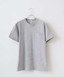 CROSS & STITCH OEマックスウエイトバインダーネックポケットTシャツ
