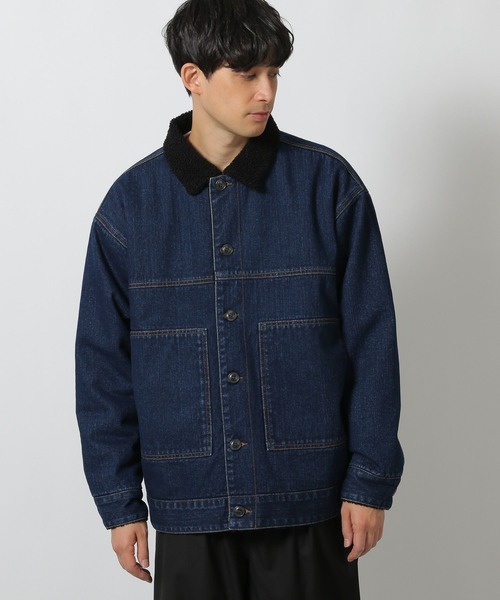 セール】デニム裏ボアジャケット / 202166（ブルゾン）｜LAKOLE