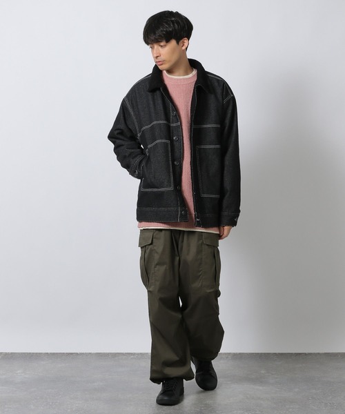 セール】デニム裏ボアジャケット / 202166（ブルゾン）｜LAKOLE