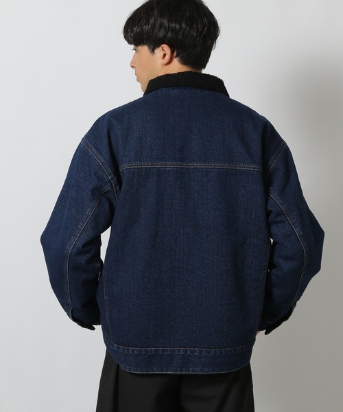 LAKOLE（ラコレ）の「デニム裏ボアジャケット / 202166（ブルゾン・メンズ・ブラック/ブルー・X-LARGE/MEDIUM/LARGE）」の9枚目の写真