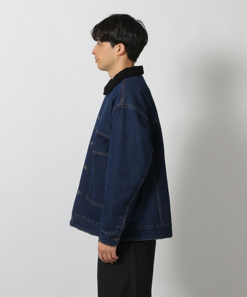 セール】デニム裏ボアジャケット / 202166（ブルゾン）｜LAKOLE