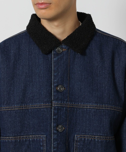 セール】デニム裏ボアジャケット / 202166（ブルゾン）｜LAKOLE
