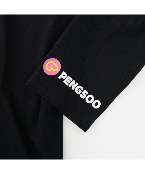 THE BAREFOOT(ベアフット)の「【 PENGSOO / ペンス 】 フロント プリント ロングTシャツ ロンT ACR(Tシャツ/カットソー・レディース・その他1・FREE)」の4枚目の写真