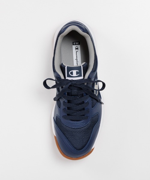 Champion(チャンピオン)の「Champion/チャンピオン 体育館シューズ (CPN SC100)(スニーカー・キッズ・ネイビー×ホワイト/ホワイト×イエロー/ホワイト×グリーン/ホワイト×レッド/ホワイト×ブルー・22.0cm/22.5cm/23.0cm/23.5cm/24.0cm/24.5cm/25.0cm/25.5cm/26.0cm/26.5cm/27.0cm/27.5cm/28.0cm/29.0cm/30.0cm/31cm/21.5cm)」の16枚目の写真