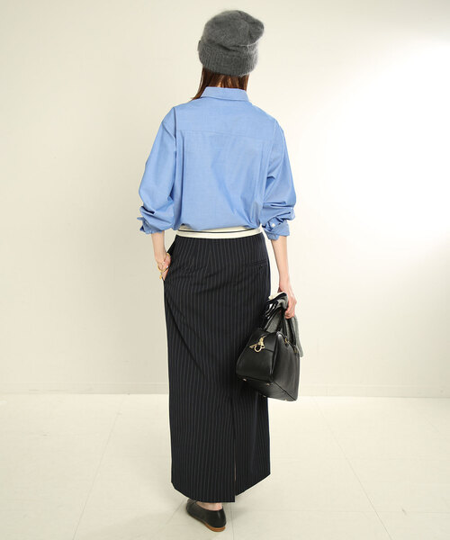 SLOBE IENA(スローブイエナ)の「《追加3》SLOBE スクエアボストンバッグ(ボストンバッグ・レディース・ブラック・FREE)」の2枚目の写真