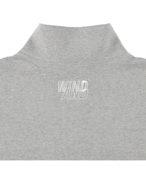 WIND AND SEA（ウィンダンシー）の「ES_W_Half Zip Waffle Shirt（スウェット・メンズ・ブラウン/ライトグリーン/オリーブ・LARGE/X-LARGE/MEDIUM）」の11枚目の写真