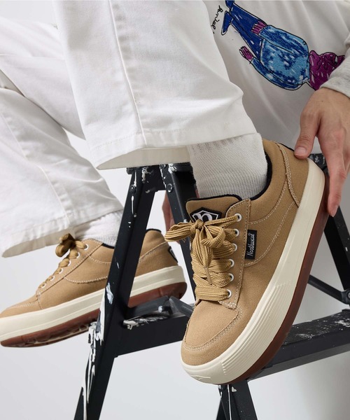 northwave(ノースウェーブ)の「NORTHWAVE/ノースウェーブ メンズ レディース スニーカー 厚底 Y2K ESPRESSO CANVAS エスプレッソ NW-004(スニーカー・メンズ・ブラック/ライトブルー/ベージュ系その他・36/37/38/39/40/41/42/43/44)」の2枚目の写真