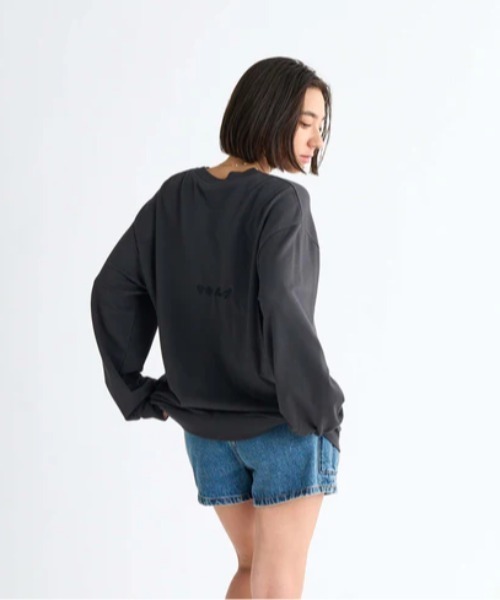 ROXY（ロキシー）の「BEACHCOMBER/ロキシースウェットトレーナー（スウェット・レディース・グレー/ブラック/ピンク・MEDIUM/LARGE/SMALL）」の6枚目の写真