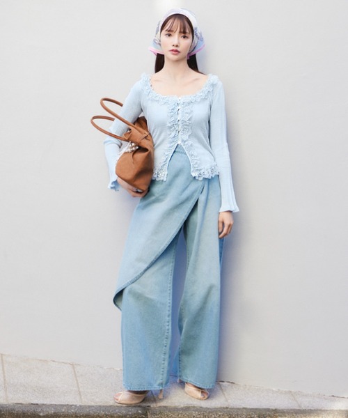 SNIDEL（スナイデル）の「ソフトベルトトートバッグ（トートバッグ・レディース・ブラック/ブラウン/ベージュ・FREE）」の6枚目の写真