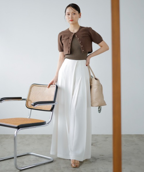 SNIDEL（スナイデル）の「ソフトベルトトートバッグ（トートバッグ・レディース・ブラック/ブラウン/ベージュ・FREE）」の17枚目の写真