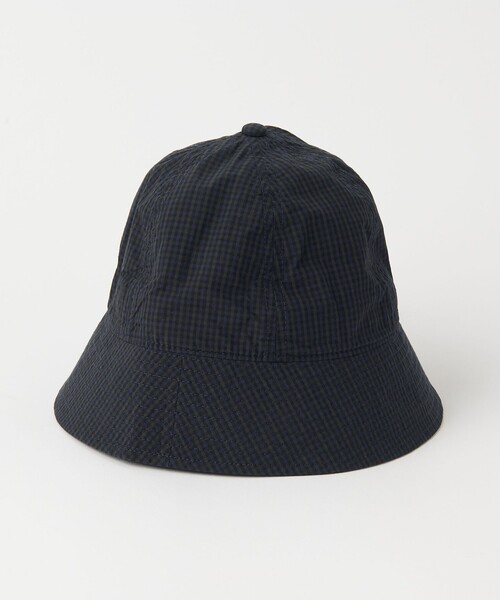 BEAUTY&YOUTH UNITED ARROWS（ビューティーアンドユースユナイテッドアローズ）の「ミニ チェック ベル ハット（ハット・メンズ・ネイビー/ブラウン・FREE）」の3枚目の写真