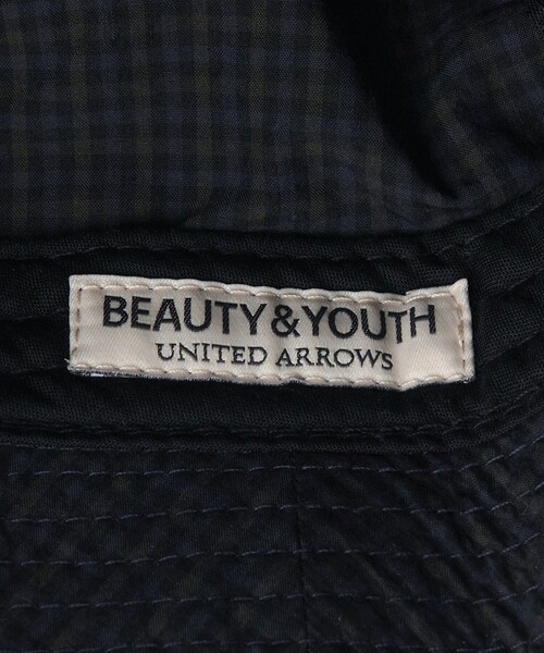 BEAUTY&YOUTH UNITED ARROWS（ビューティーアンドユースユナイテッドアローズ）の「ミニ チェック ベル ハット（ハット・メンズ・ネイビー/ブラウン・FREE）」の9枚目の写真