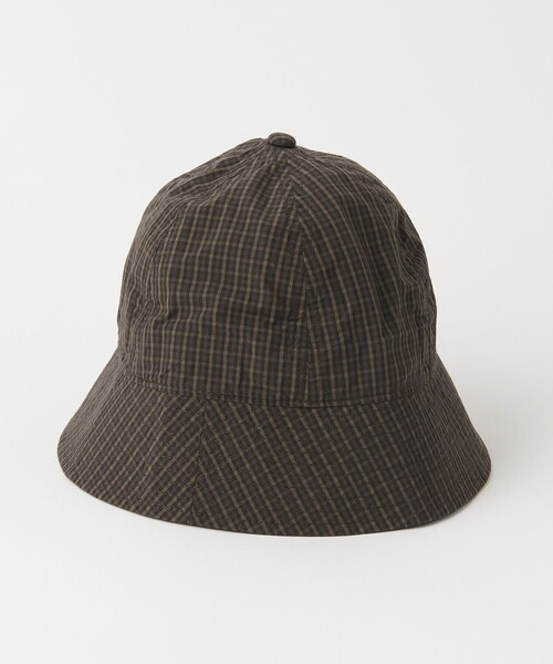 BEAUTY&YOUTH UNITED ARROWS（ビューティーアンドユースユナイテッドアローズ）の「ミニ チェック ベル ハット（ハット・メンズ・ネイビー/ブラウン・FREE）」の10枚目の写真