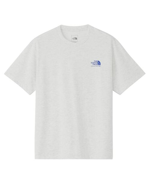 THE NORTH FACE(ザノースフェイス)の「THE NORTH FACE/ザ・ノース・フェイス S/S Historical Logo Tee ヒストリカルロゴティー NT32407(Tシャツ/カットソー・メンズ・ネイビー/ホワイト/カーキ/ブラック/グレー・XL/L/M)」の12枚目の写真