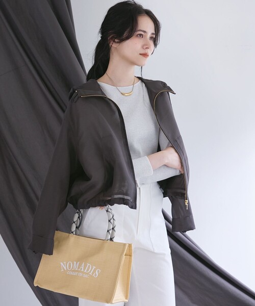 23区 S(ニジュウサンクチイサイサイズ)の「【洗える】スラブツイルストレッチ ワイド パンツ(その他パンツ・レディース・ホワイト系/レッド系/ネイビー系/カーキ系/ベージュ系・32/34/30)」の10枚目の写真