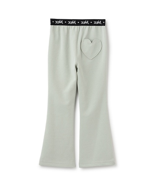 X-girl Stages(エックスガールステージス)の「ウエストロゴフレアレギンス(レギンス/スパッツ・キッズ・グリーン系その他/ブラック・90cm/110cm/140cm/80cm/100cm/120cm/130cm)」の18枚目の写真