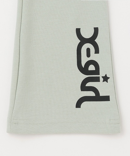 X-girl Stages(エックスガールステージス)の「ウエストロゴフレアレギンス(レギンス/スパッツ・キッズ・グリーン系その他/ブラック・90cm/110cm/140cm/80cm/100cm/120cm/130cm)」の20枚目の写真