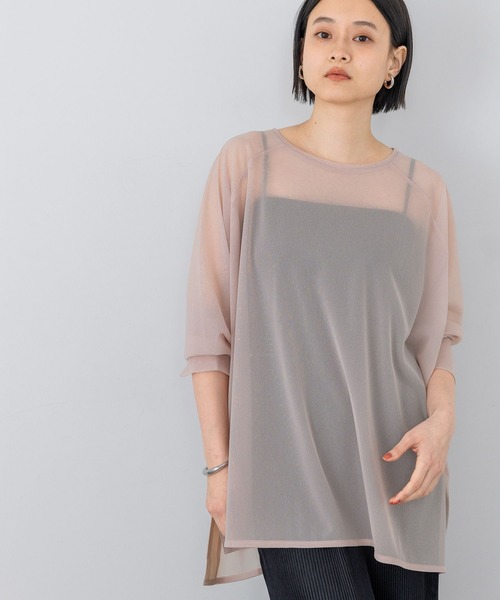 セール】シアーBIGプルオーバー（Tシャツ/カットソー）｜A part