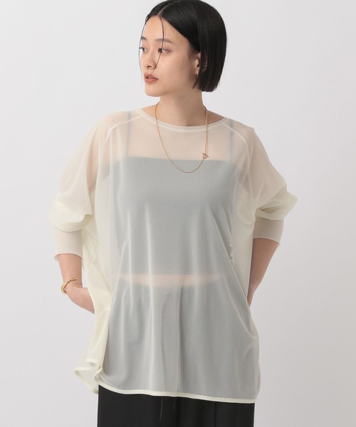 セール】シアーBIGプルオーバー（Tシャツ/カットソー）｜A part