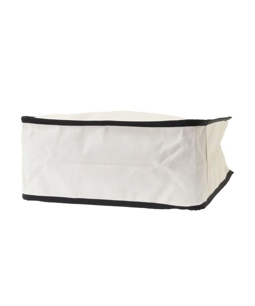 Maison de FLEUR（メゾンドフルール）の「パイピングスクエアトートバッグ（トートバッグ・レディース・ブラック/アイボリー/ライトピンク・FREE）」の14枚目の写真