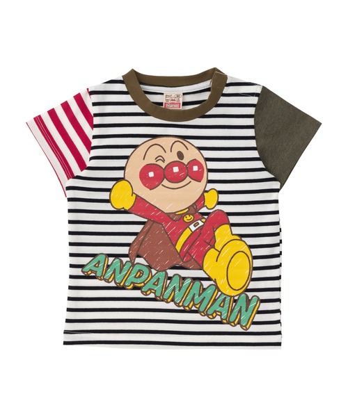 【新品】アンパンマン　110半袖Tシャツ４枚セット ダダンダン　ボーダー　総柄 楽天市場】【90cmのみ】 アンパンマン だだんだん 半袖 Tシャツ