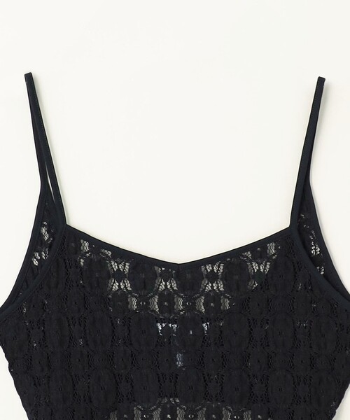 ASTRAET（アストラット）の「＜ASTRAET＞レース ショート キャミソール（キャミソール・レディース・ブラック/ダークグレー・FREE）」の16枚目の写真