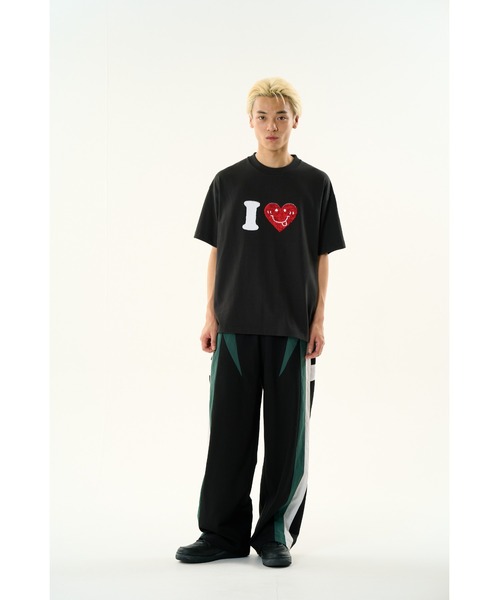 DISCOVERED（ディスカバード）の「TRACK SUITS TRACK PANTS（その他パンツ・メンズ・ブラック×グリーン/グレー・SMALL/LARGE）」の11枚目の写真
