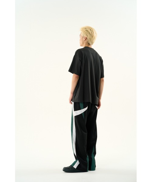 DISCOVERED（ディスカバード）の「TRACK SUITS TRACK PANTS（その他パンツ・メンズ・ブラック×グリーン/グレー・SMALL/LARGE）」の14枚目の写真