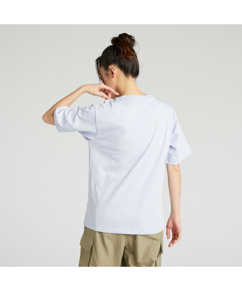 PUMA(プーマ)の「PUMA プーマ ウィメンズ ESS MX キャット ロゴ リラックス 半袖 Tシャツ(Tシャツ/カットソー・レディース・ホワイト/ブラック/ピンク系その他/ブルー系その他・LARGE/MEDIUM/SMALL/X-LARGE)」の5枚目の写真