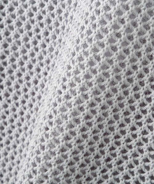 PROPORTION BODY DRESSING(プロポーションボディドレッシング)の「コード刺繍入りメッシュニット / 1215170315(ニット/セーター・レディース・ピンク/ホワイト/グレー・FREE)」の5枚目の写真