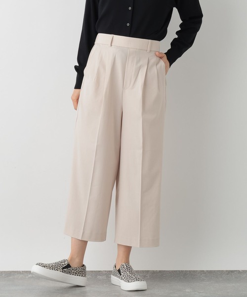 FOUND GOOD(ファウンドグッド)の「O/TRワイドクロップドP(その他パンツ・レディース・ネイビー/グレー系5/ブラック/ピンク系2/グリーン系2/アイボリー・L/M/S/XL)」の4枚目の写真