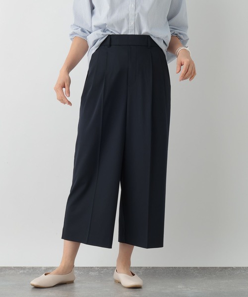 FOUND GOOD(ファウンドグッド)の「O/TRワイドクロップドP(その他パンツ・レディース・ネイビー/グレー系5/ブラック/ピンク系2/グリーン系2/アイボリー・L/M/S/XL)」の18枚目の写真