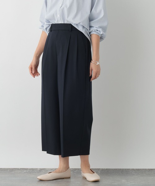 FOUND GOOD(ファウンドグッド)の「O/TRワイドクロップドP(その他パンツ・レディース・ネイビー/グレー系5/ブラック/ピンク系2/グリーン系2/アイボリー・L/M/S/XL)」の19枚目の写真