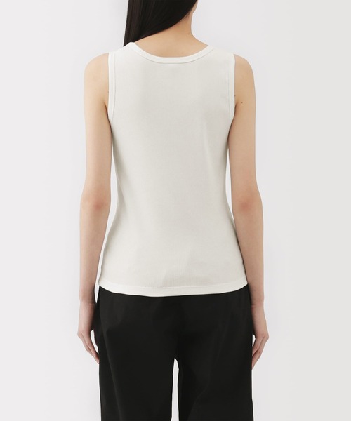 婦人 ストレッチリブ編みタンクトップ（タンクトップ）｜無印良品