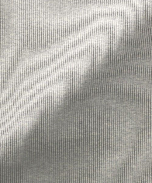 無印良品（ムジルシリョウヒン）の「婦人　ストレッチリブ編みタンクトップ（タンクトップ・レディース・オフホワイト/グレー/ブラック/スモーキーグリーン系/ホワイト系/ブラック系・XS/S/M/L/XL）」の14枚目の写真